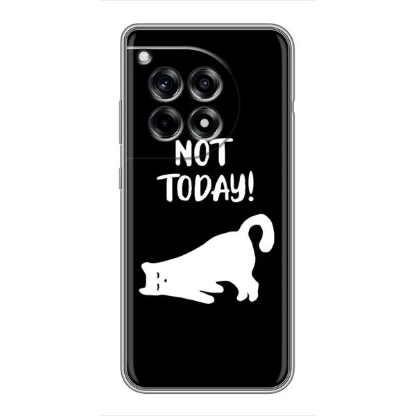 Чехол с рисунком «Not Today» для OnePlus 12 Pro Чехол с рисунком «Not Today» для OnePlus 12 Pro