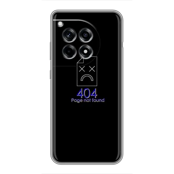 Чехол с рисунком «Ошибка 404» для OnePlus 12 Pro Чехол с рисунком «Ошибка 404» для OnePlus 12 Pro