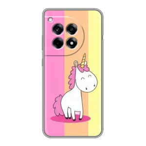 Чехол Unicorn на OnePlus 12 Pro (Радужный Единорог)