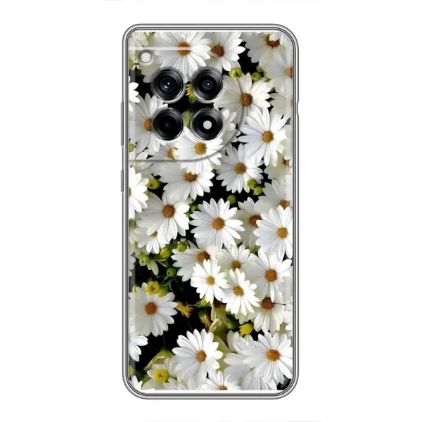 Чехол с рисунком «Рамка в ромашках» для OnePlus 12 Pro Чехол с рисунком «Рамка в ромашках» для OnePlus 12 Pro