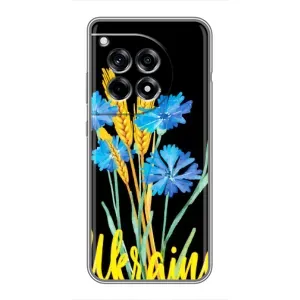 Чохол на OnePlus 12 Pro (Український дизайн) (Україна в квітах)