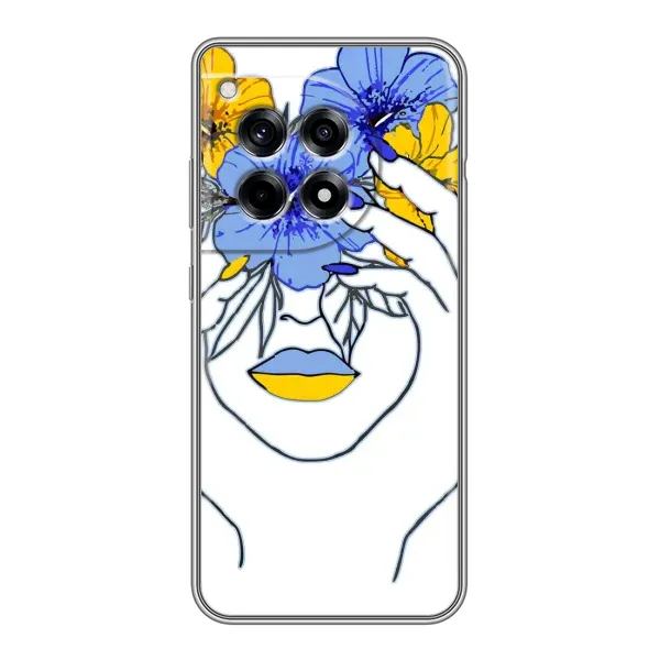 Чехол с рисунком «Украинка на всю голову» для OnePlus 12 Pro Чехол с рисунком «Украинка на всю голову» для OnePlus 12 Pro