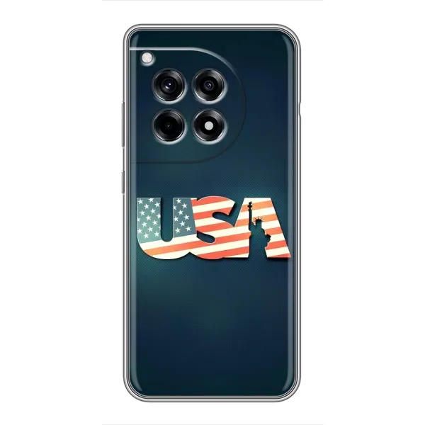 Чехол с рисунком «USA» для OnePlus 12 Pro Чехол с рисунком «USA» для OnePlus 12 Pro