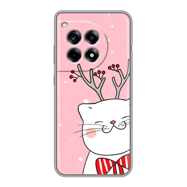 Чехол с рисунком «Зимний кот» для OnePlus 12 Pro Чехол с рисунком «Зимний кот» для OnePlus 12 Pro