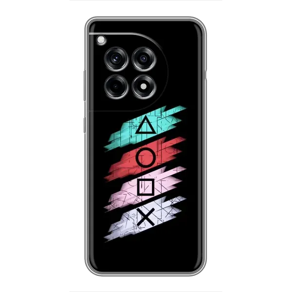 Чехол с рисунком «Значки Sony» для OnePlus 12 Pro Чехол с рисунком «Значки Sony» для OnePlus 12 Pro