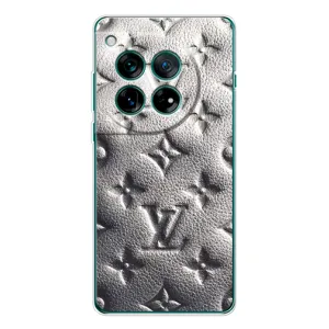 Текстурный Чехол Louis Vuitton для ВанПлас 12 (Бежевый ЛВ)