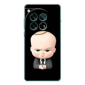 Мультяшный принт на Чехол для ВанПлас 12 (Бос)