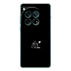 Чехол с картинками на черном фоне для OnePlus 12 (Книжки)