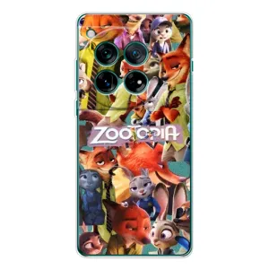 Силіконовий чохол з принтом Зоотрополіс для OnePlus 12 (Колаж героїв)
