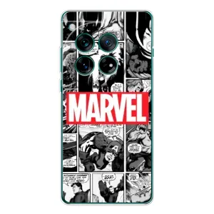 Силиконовый Чехол для OnePlus 12 (Комикс Марвел)