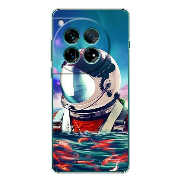 Чехол с рисунком «Космонавт в воде» для OnePlus 12 Чехол с рисунком «Космонавт в воде» для OnePlus 12