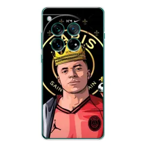 Чехол (TPU) с Футболистом на OnePlus 12 (Mbappe King)