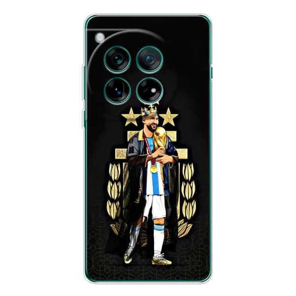 Чехол с рисунком «Месси король» для OnePlus 12 Чехол с рисунком «Месси король» для OnePlus 12