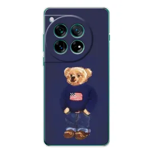 Чехлы Мишка Тедди для ВанПлас 12 (Мишка USA)