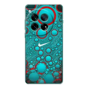 Силиконовый Чехол на OnePlus 12 с картинкой Nike (Найк зеленый)