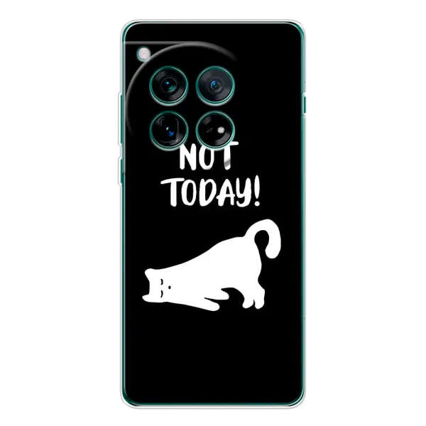 Чехол с рисунком «Not Today» для OnePlus 12 Чехол с рисунком «Not Today» для OnePlus 12