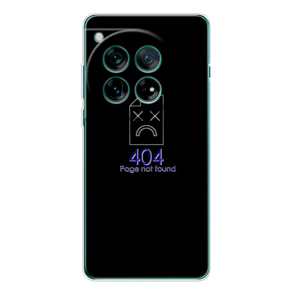 Чехол с рисунком «Ошибка 404» для OnePlus 12 Чехол с рисунком «Ошибка 404» для OnePlus 12