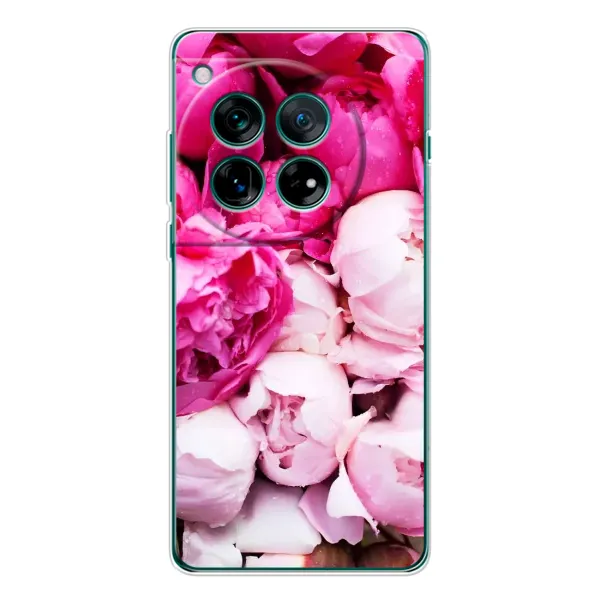 Чехол с рисунком «Пионы» для OnePlus 12 Чехол с рисунком «Пионы» для OnePlus 12