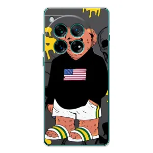 Чехлы Мишка Тедди для ВанПлас 12 (Teddy USA)