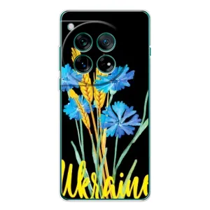 Чохол на OnePlus 12 (Український дизайн) (Україна в квітах)