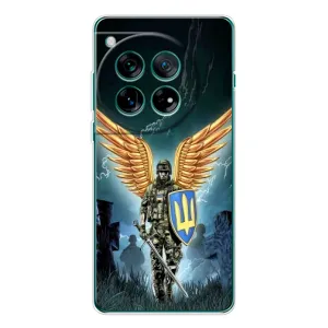 Патриотический Чехол для OnePlus 12 (ЗСУ з крильями)