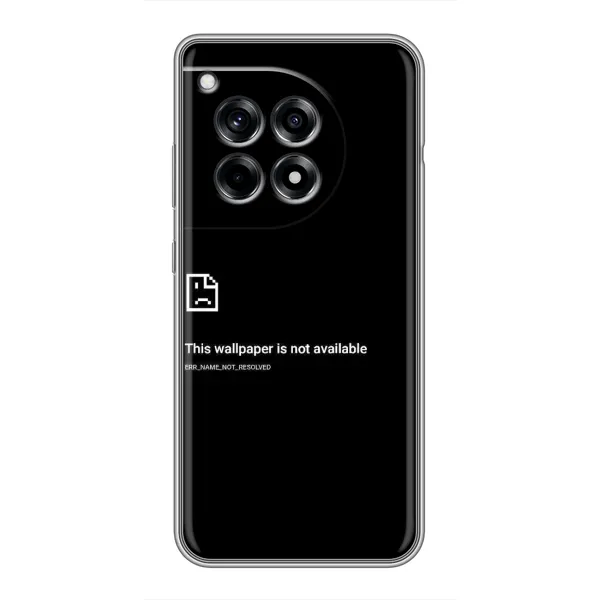Чехол с рисунком «Ошибка» для OnePlus 12R