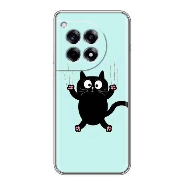 Чехол с рисунком «Падающий кот» для OnePlus 12R Чехол с рисунком «Падающий кот» для OnePlus 12R