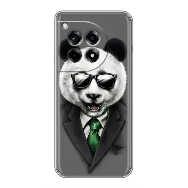 Чохол з малюнком «Панда в окулярах» для OnePlus 12R Чохол з малюнком «Панда в окулярах» для OnePlus 12R