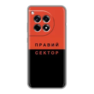 Чохли УПА (Червоно-Чорний) на OnePlus 12R (Правий Сектор)