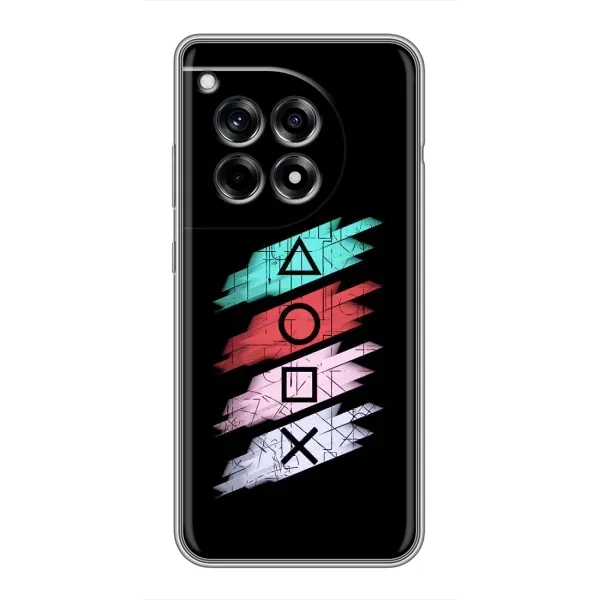Чехол с рисунком «Значки Sony» для OnePlus 12R Чехол с рисунком «Значки Sony» для OnePlus 12R