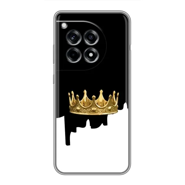 Чехол с рисунком «Золотая корона» для OnePlus 12R Чехол с рисунком «Золотая корона» для OnePlus 12R