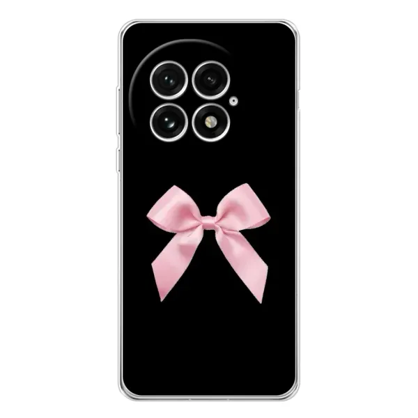 Чехол с рисунком «Бант на черном» для OnePlus 13 Чехол с рисунком «Бант на черном» для OnePlus 13