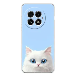 Чехол на тематику: Коты для OnePlus 13 (Белый кот)
