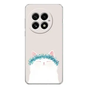 Чехол на тематику: Коты для OnePlus 13 (Белый котик)