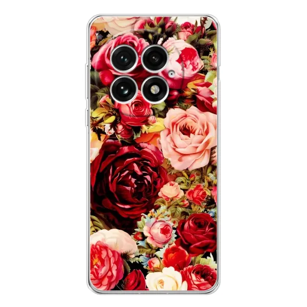 Чехол с рисунком «Букет цветов» для OnePlus 13 Чехол с рисунком «Букет цветов» для OnePlus 13