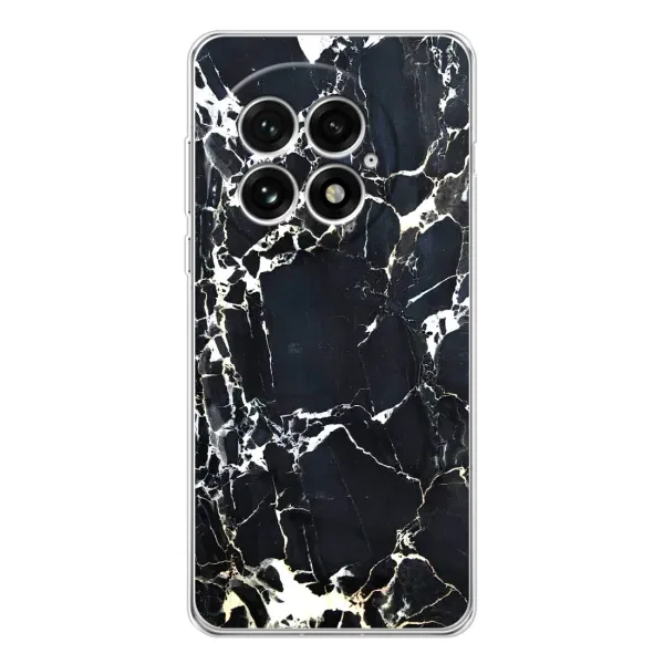 Чехол с рисунком «Чёрный мрамор» для OnePlus 13 Чехол с рисунком «Чёрный мрамор» для OnePlus 13