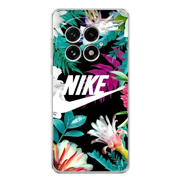 Чехол с рисунком «Цветочный Nike» для OnePlus 13 Чехол с рисунком «Цветочный Nike» для OnePlus 13