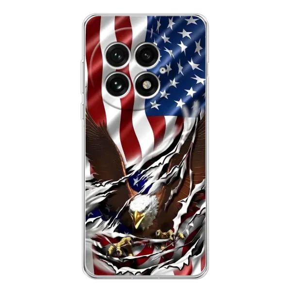 Чехол с рисунком «Флаг USA» для OnePlus 13 Чехол с рисунком «Флаг USA» для OnePlus 13