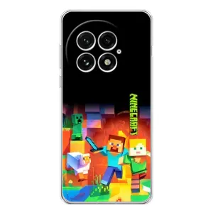 Чехлы для OnePlus 13 (Персонажи Майн Крафт) (Герой Майнкрафт)