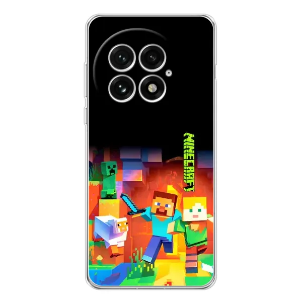 Чехол с рисунком «Герой Майнкрафт» для OnePlus 13 Чехол с рисунком «Герой Майнкрафт» для OnePlus 13