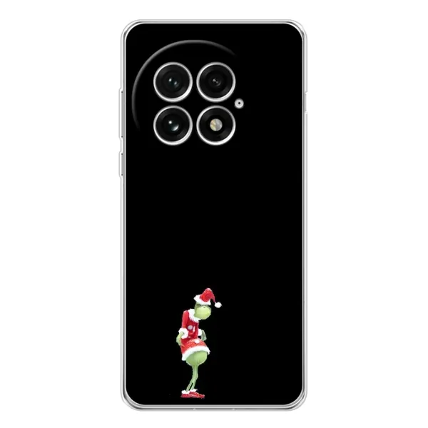 Чохол з малюнком «Грінч на чорному» для OnePlus 13