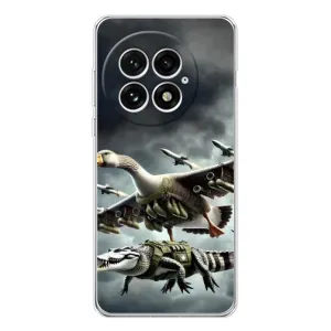 Чохол з мемами траралело тралала для OnePlus 13 (Гусіні і крокоділо)