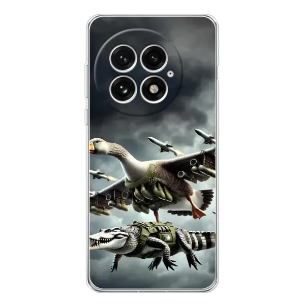 Чехол с рисунком «Гусини и крокодило» для OnePlus 13 Чехол с рисунком «Гусини и крокодило» для OnePlus 13