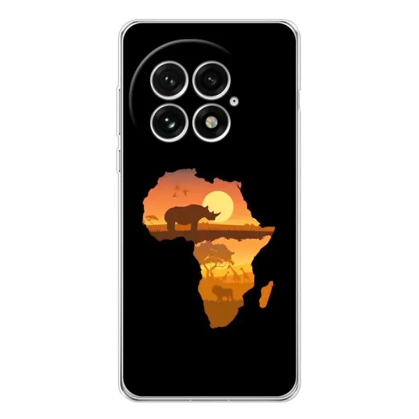 Чехол с рисунком «Карта» для OnePlus 13