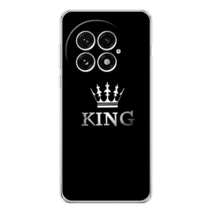 Чехол (Корона на чёрном фоне) для ВанПлас 13 (KING)