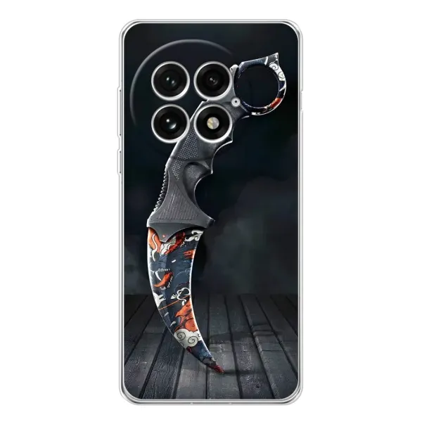 Чехол с рисунком «Кинжал КС ГО» для OnePlus 13