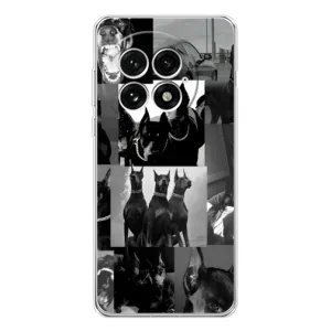 Чехол ДОБЕРМАН для OnePlus 13 (Коллаж Доберман)