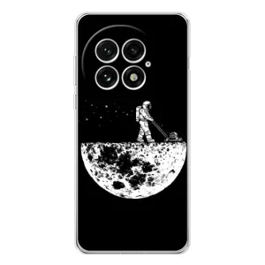 Силиконовый Чехол с принтом "Космонавты" на OnePlus 13 (Космонавт)