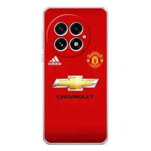 Силіконові Чохли з принтом Футбол на OnePlus 13 (Man United)