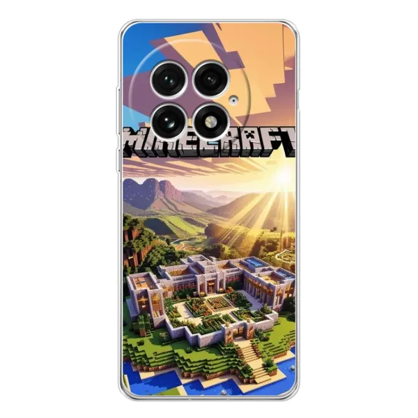 Чехол с рисунком «MINECRAFT» для OnePlus 13